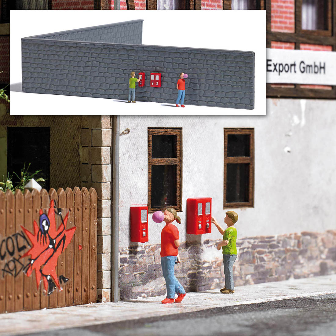 070-7918 - H0 - Action-Set: Die Kaugummiblase